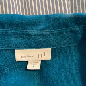 Long or 3/4 length sleeve tunic in linen.